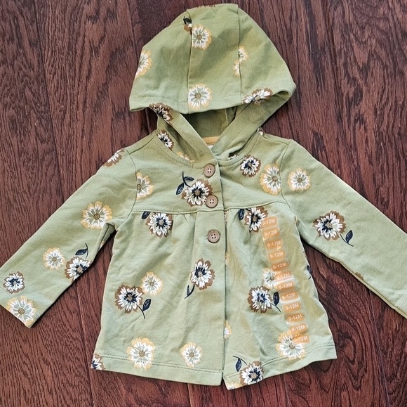 Carter's 9-12 Month's Girls Bodysuit and Jacket - Picture 2 of 11